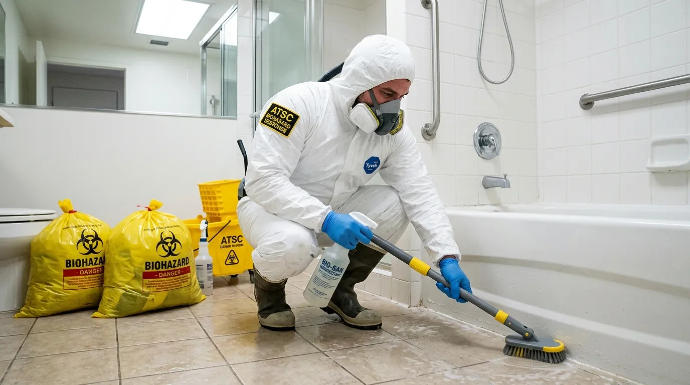 Decontamination equipment deployed for Blood Cleanup in North Merrick